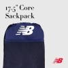 imageNew Balance Drawstring Backpack Sports Cinch Gym Bag with Shoe Compartment Navy 175 InchNavy