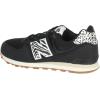 imageNew Balance Girls 574 V1 Animal Laceup SneakerBlackWhite
