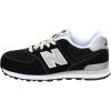 imageNew Balance Girls 574 V1 Plant Cafe Laceup SneakerBlackWhite