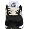 imageNew Balance Girls 574 V1 Plant Cafe Laceup SneakerBlackWhite