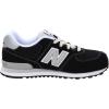 imageNew Balance Girls 574 V1 Plant Cafe Laceup SneakerBlackWhite