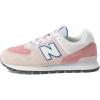 imageNew Balance Girls 574 V1 Plant Cafe Laceup SneakerHazy RoseAtlantic Blue