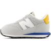imageNew Balance Kids 237 Bungee SneakersBrighton GreyBlue Agate