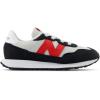 imageNew Balance Kids 237 Bungee SneakersGrey MatterTrue Red