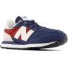 imageNew Balance Kids 237 Bungee SneakersNb NavyBrick RedWhite