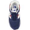 imageNew Balance Kids 237 Bungee SneakersNb NavyBrick RedWhite