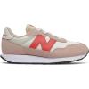 imageNew Balance Kids 237 Bungee SneakersOyster PinkMars Red