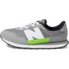 imageNew Balance Kids 237 Bungee SneakersShadow GreyPixel Green