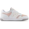 imageNew Balance Kids 480 V1 Laceup SneakerWhitePink Haze