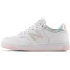 imageNew Balance Kids 480 V1 Laceup SneakerWhiteRose Sugar