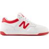 imageNew Balance Kids 480 V1 Laceup SneakerWhiteTeam Red