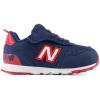 imageNew Balance Kids 515 Newb Hook ampamp Loop SneakerNb NavyTrue Red