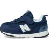 imageNew Balance Kids 515 Newb Hook ampamp Loop SneakerNb NavyWhite