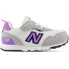 imageNew Balance Kids 515 Newb Hook ampamp Loop SneakerPurpleWhite