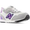 imageNew Balance Kids 515 Newb Hook ampamp Loop SneakerPurpleWhite