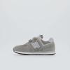 imageNew Balance Kids 574 Core V1 Hook ampamp Loop SneakerGreyWhite