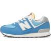 imageNew Balance Kids 574 V1 70s Racing Laceup Sneaker BLUEWHITE 12 M Little Kid 48 Years