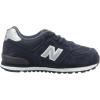 imageNew Balance Kids 574 V1 Classic LaceUp SneakerNavyGrey