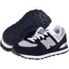 imageNew Balance Kids 574 V1 Classic LaceUp SneakerNavyWhite