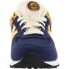imageNew Balance Kids 574 V1 Classic LaceUp SneakerNavyYellow