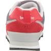 imageNew Balance Kids 574 V1 Flower Power Bungee SneakerTrue RedLight Aluminum