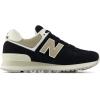 imageNew Balance Kids 574 V1 LaceUp SneakerBlack 001