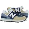 imageNew Balance Kids 574 V1 LaceUp SneakerBlueBeigemulticolored