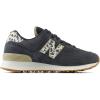 imageNew Balance Kids 574 V1 LaceUp SneakerCharcoal Black