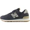 imageNew Balance Kids 574 V1 LaceUp SneakerCharcoal Black