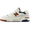 imageNew Balance Kids 574 V1 LaceUp SneakerEsg White Navy Red