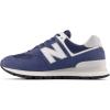 imageNew Balance Kids 574 V1 LaceUp SneakerNavyWhite