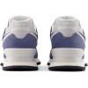 imageNew Balance Kids 574 V1 LaceUp SneakerNavyWhite