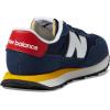 imageNew Balance Kids 574 V1 LaceUp SneakerNb NavyVarsity Gold