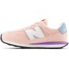 imageNew Balance Kids 574 V1 LaceUp SneakerPinkViolet Crush