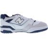 imageNew Balance Kids 574 V1 LaceUp SneakerPure WhiteBlueWhite