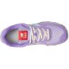 imageNew Balance Kids 574 V1 LaceUp SneakerViolet CrushBright Cyan