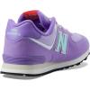 imageNew Balance Kids 574 V1 LaceUp SneakerViolet CrushBright Cyan