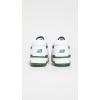 imageNew Balance Kids 574 V1 LaceUp SneakerWhiteTeam Forest Green