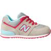imageNew Balance Kids 574 V1 Lifestyle SneakerAlloySea Spray