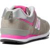 imageNew Balance Kids 574 V1 Lifestyle SneakerGreyPink