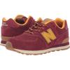 imageNew Balance Kids 574 V1 Lifestyle SneakerMercury RedGold Rush