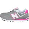 imageNew Balance Kids 574 V1 Lifestyle SneakerSilverPink