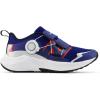 imageNew Balance Kids DynaSoft Reveal V4 Boa Running ShoeInkwell With Team Red and Silver Metallic