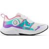 imageNew Balance Kids DynaSoft Reveal V4 Boa Running ShoeWhiteViolet CrushCyber Jade
