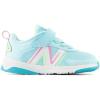 imageNew Balance Kids Dynasoft 545 V1 Hook and Loop Running ShoeBright CyanMint FlashSignal Pink