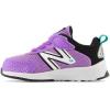 imageNew Balance Kids Dynasoft 545 V1 Hook and Loop Running ShoePurple FadeBlack