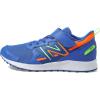 imageNew Balance Kids Fresh Foam 650 V1 Bungee Lace with Top Strap Running ShoeCobaltPixel GreenBlaze Orange