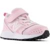 imageNew Balance Kids Fresh Foam 650 V1 Bungee Lace with Top Strap Running ShoeLight RaspberryPink Sugar