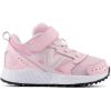 imageNew Balance Kids Fresh Foam 650 V1 Bungee Lace with Top Strap Running ShoeLight RaspberryPink Sugar