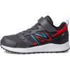 imageNew Balance Kids Fresh Foam 650 V1 Bungee Lace with Top Strap Running ShoeMagnetNeo FlameVibrant Sky